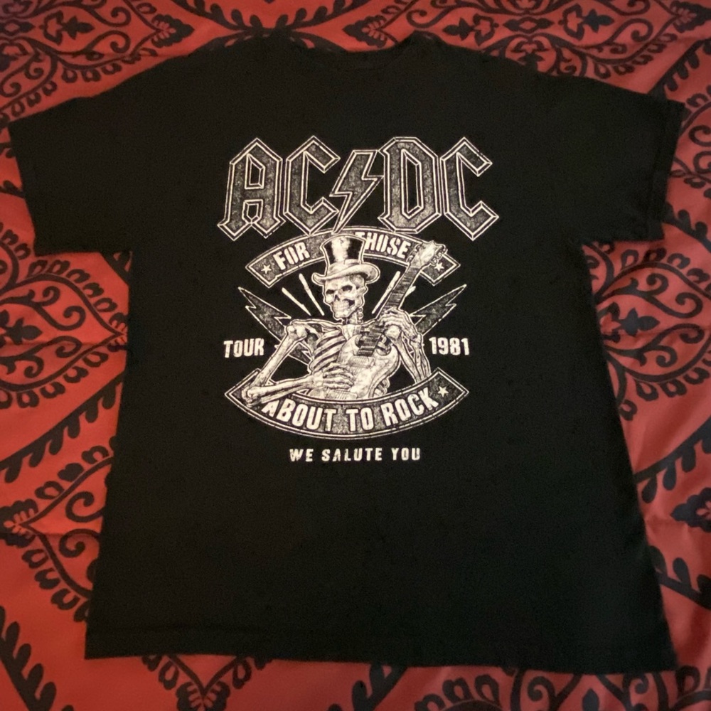 AC/DC Band Tour T-shirt